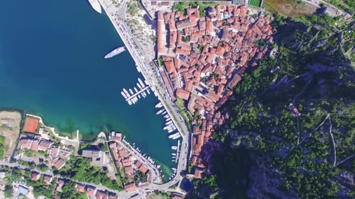 Aerial View Of Kotor