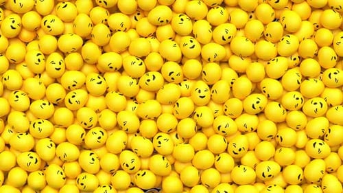 Easter Emoji Transition Winky Face HD