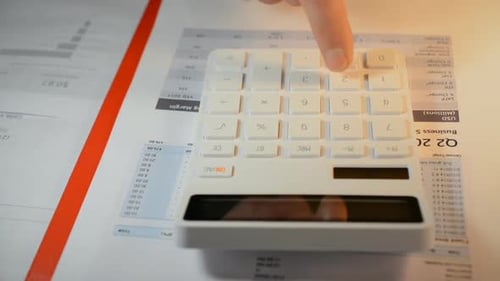 Contador usando una calculadora