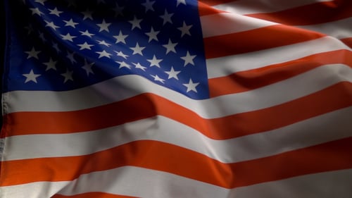 Amerikanische Flagge 4. Juli