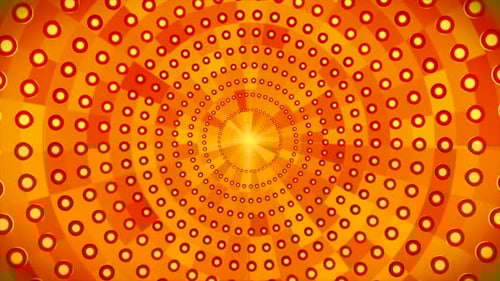 Broadcast Spinning Revealing Hi-Tech Glowing Lights Tunnel 02