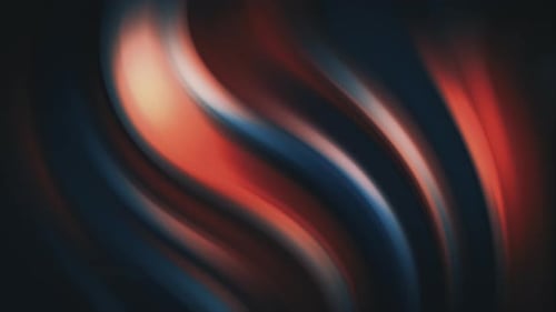 Dynamic Abstract Fluid Wavy Lines Background Animation