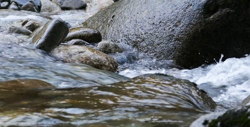 Mountain River - Water and Stones - 02