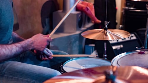 Playing Drums