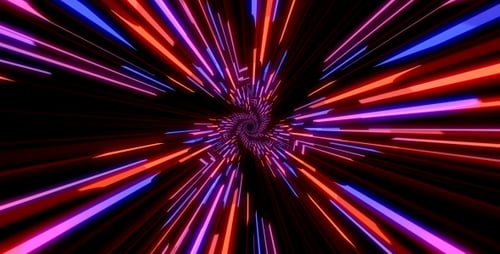 Abstract Fractal Rays