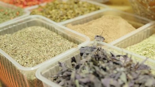 Close up of Assortment of Spices