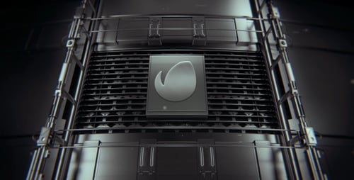 Industrial Tech Logo Intro