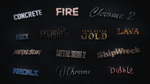 3D Text Styles Cinematic Trailer ToolKit