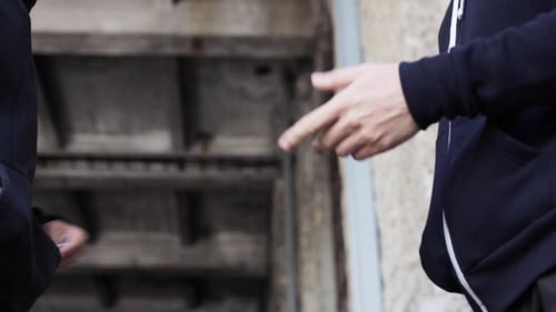 Addict Buying Dose From Drug Dealer On Street 3