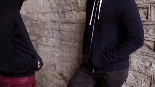 Addict Buying Dose From Drug Dealer On Street 33