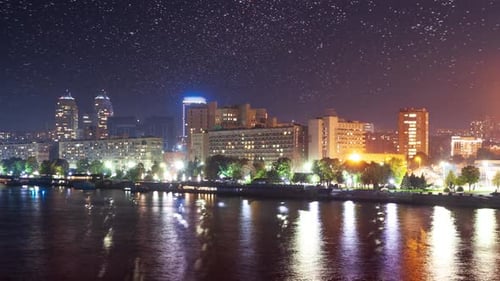 Ukraine Ville de Dnipro sur le fleuve Dnipro