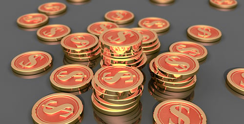 Pièces avec signes monétaires