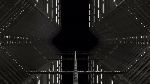 Flying Tunnel Corridor 07 4K