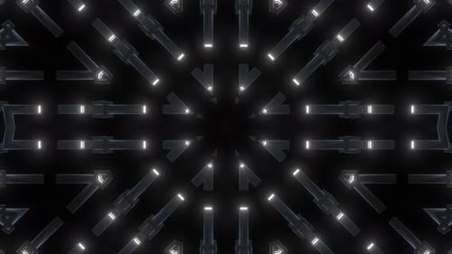 4k White Led Light Vj Loop