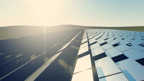 Solar Panels - Sunny Day