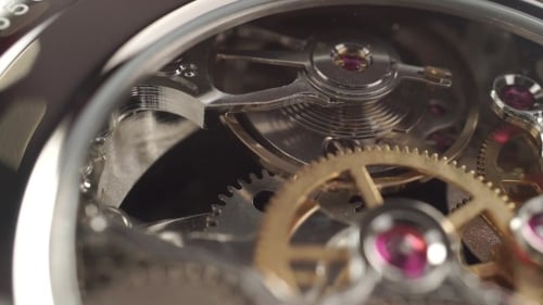 Swiss Made Wrist Watch Mechanism