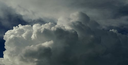 Fluffy White Clouds