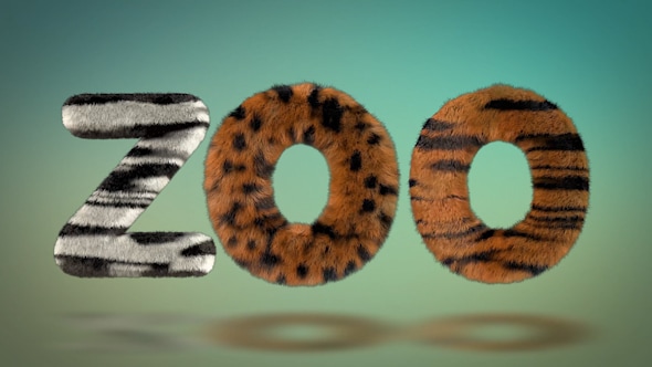 Cover for Hairy Zoo Text Typeface