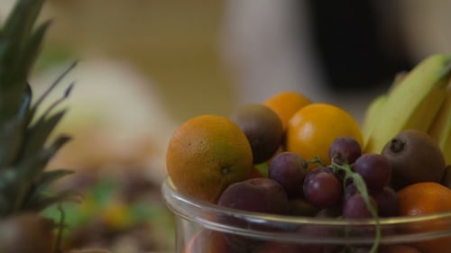 Beautiful Dynamic View of Healthy Fruits Food