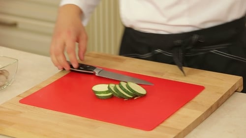 Slicing Food Ingredients