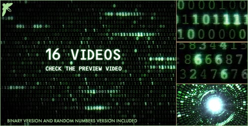 Matrix Binary and Number Code