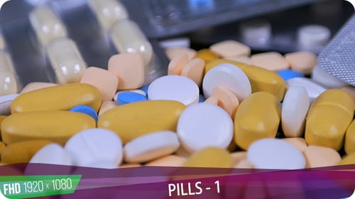 Colorful Variety of Pharmaceutical Pills and Capsules