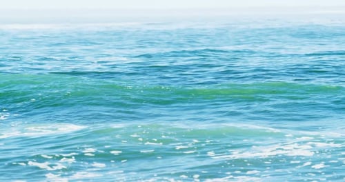View of waves on seashore