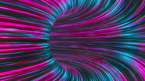 Futuristic Speed Tunnel