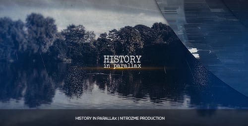 Cinematic Vintage History Slideshow with Parallax