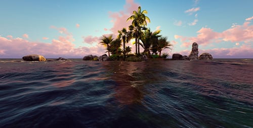 The Sea and The Desert Island