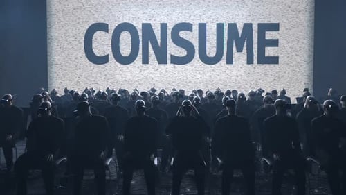 Grupo de personas con cascos de realidad virtual. Dispositivo de realidad virtual. Medios futuristas.