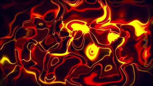 Neonrote Linie, abstrakter Hintergrund, Seamless Loop V3