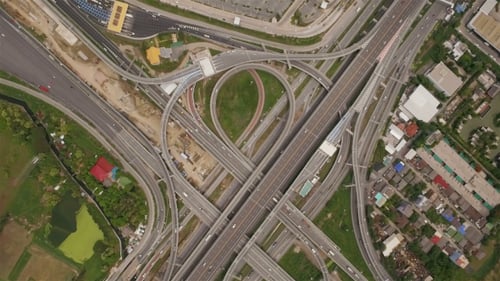 Vista aérea de la autopista 15