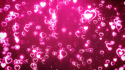 Flying Hearts Hintergrund
