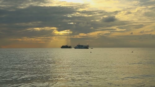 Morning Ocean Landscape