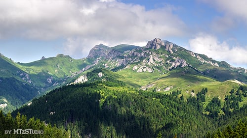 Spectacular Mountain Landscape