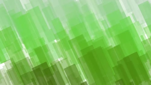 abstract green squares moving background