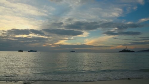 Morning Ocean Landscape