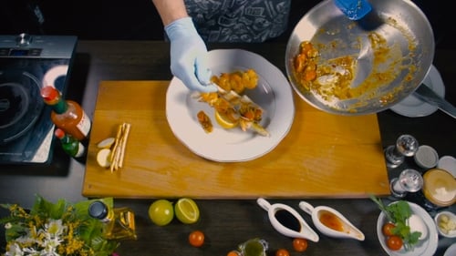 Delicious Food Plating by Culinary Chef