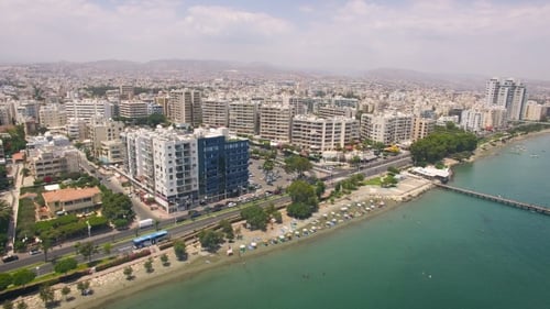 2 Shots Of Limassol City In Cyprus