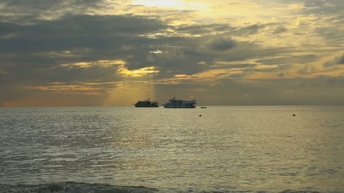Morning Ocean Landscape