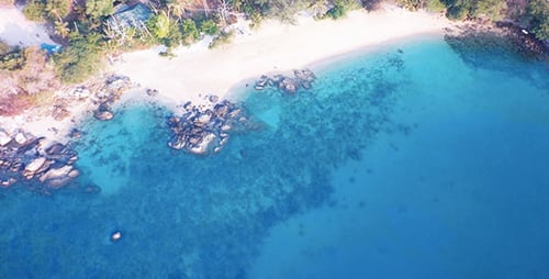 Aerial View Phuket Beach 14 in 4K