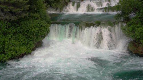 Waterfalls In Krka National Park