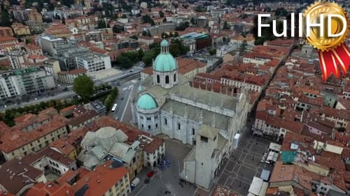 Aerial View of City Como