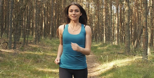 Morning Jogging In The Park