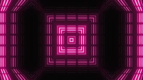 4k Pink Neon Vj Loop Pack