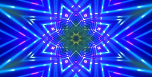 Abstrakte Lichtsterne
