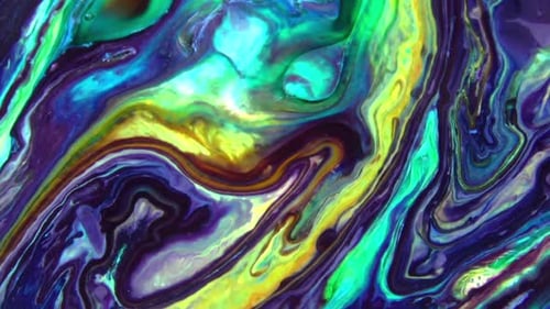 Psychedelic Galactic Paint Texture Background 193