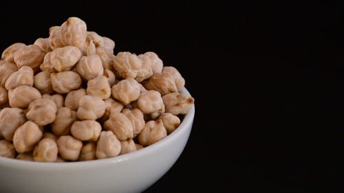 Chickpeas Beans in a Bowl