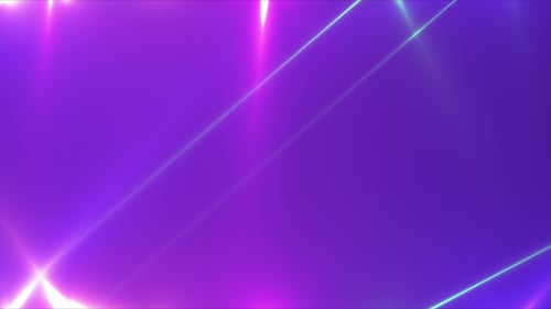 Dynamic Neon Laser Beams Motion Background